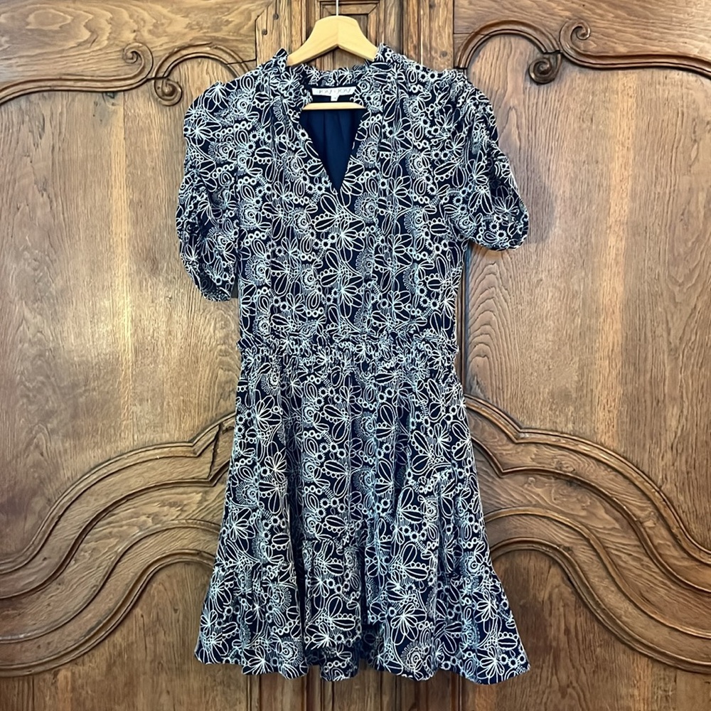 JOY JOY MARITIME ELEGANCE EMBROIDERED DRESS - Picture 5 of 15